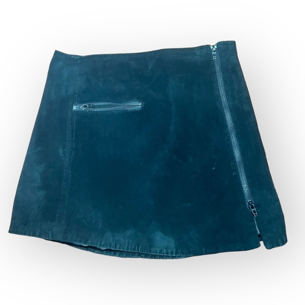 Blank NYC | Women Black Suede Miniskirt Size 27